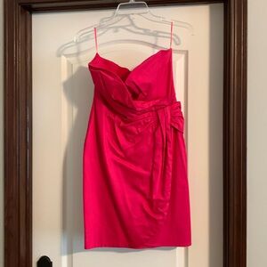 Pink bridesmaid dress